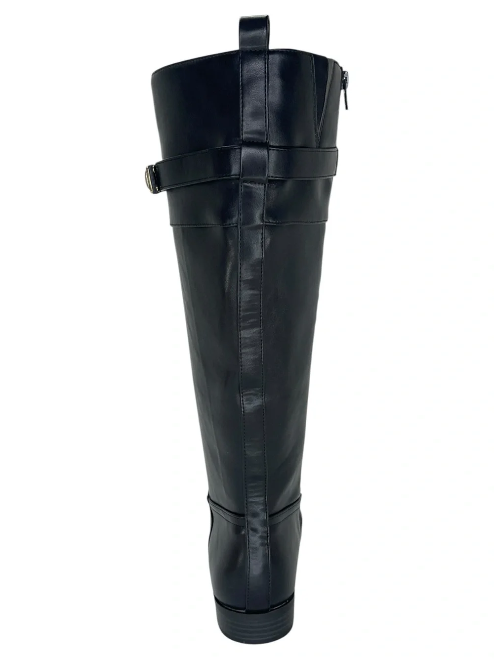 Giani Bernini Taharahh Black Faux Leather Knee High Womens Boots Size 9.5M - Picture 4 of 12
